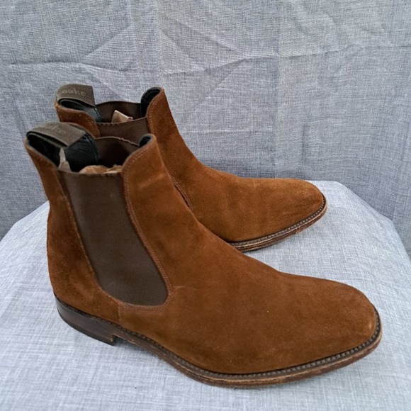 %Loake Size 6F Mitchum Suede Chelsea Boots Men / D13 main image 11